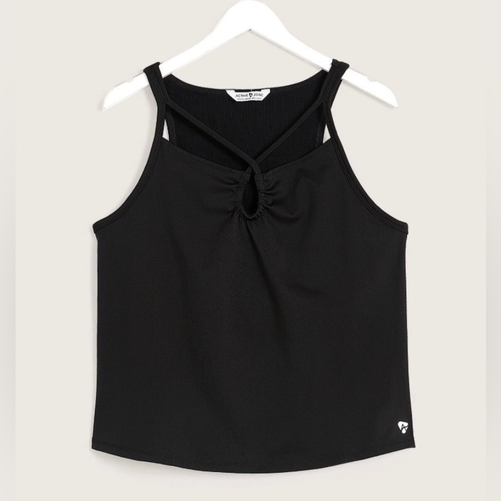 EUC Penningtons Black Strappy Tank Top